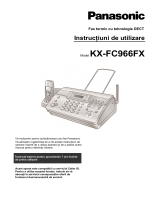 Panasonic KXFC966FX Instrucțiuni de utilizare