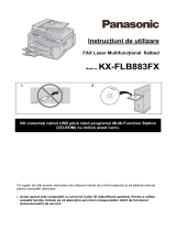 Panasonic KXFLB883FX Instrucțiuni de utilizare