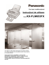 Panasonic KXFLM653FX Instrucțiuni de utilizare