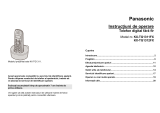 Panasonic KXTG1311FX Instrucțiuni de utilizare