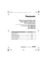 Panasonic KXTG6612FX Instrucțiuni de utilizare