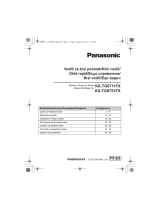 Panasonic KXTG6751FX Instrucțiuni de utilizare