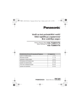 Panasonic KXTG8061FX Instrucțiuni de utilizare