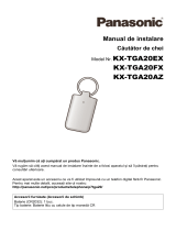 Panasonic KXTGA20EX Instrucțiuni de utilizare