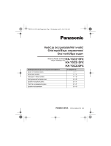 Panasonic KXTGC212FX Instrucțiuni de utilizare