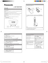 Panasonic KXTGE110FX Ghid de inițiere rapidă