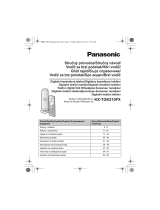 Panasonic KXTGK210FX Instrucțiuni de utilizare