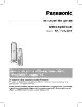 Panasonic KXTGK210FX Instrucțiuni de utilizare