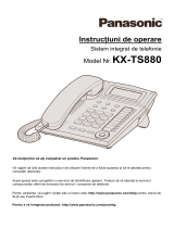 Panasonic KXTS880 Instrucțiuni de utilizare