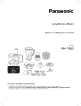 Panasonic MKF800 Instrucțiuni de utilizare