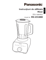 Panasonic MXZX1800 Instrucțiuni de utilizare