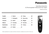 Panasonic ER1611 Instrucțiuni de utilizare
