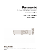 Panasonic PTF100NTE Instrucțiuni de utilizare