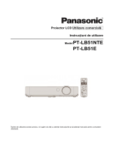 Panasonic PTLB51NTE Instrucțiuni de utilizare