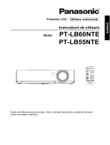 Panasonic PTLB60NTE Instrucțiuni de utilizare