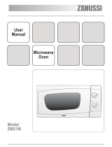 Zanussi ZM21M Manual de utilizare