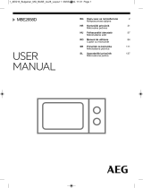 AEG MBE2658D-M Manual de utilizare