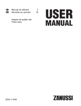 Zanussi ZWG7140K Manual de utilizare