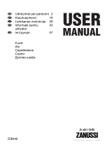 Zanussi ZOB440X Manual de utilizare