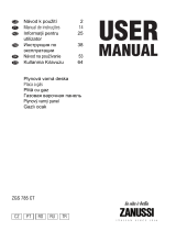Zanussi ZGS785CTX Manual de utilizare