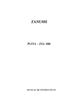 Zanussi ZGL646ICW Manual de utilizare