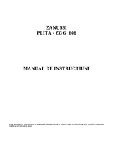 Zanussi ZGG646ICN Manual de utilizare