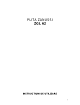 Zanussi ZGL62IX Manual de utilizare