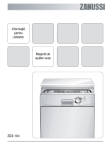 Zanussi ZDS104 Manual de utilizare