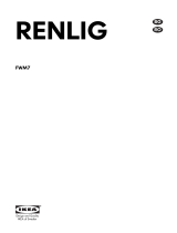IKEA RENLIGFWM7 Manual de utilizare