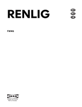 IKEA RENLIGFWM6 Manual de utilizare