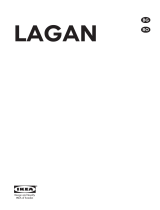 IKEA LAGAN 80385796 Manual de utilizare