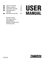 Zanussi ZDI13001XA Manual de utilizare