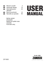 Zanussi ZDT12002FA Manual de utilizare