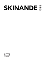 IKEA SKINANDE Manual de utilizare