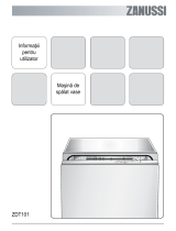 Zanussi ZDT101 Manual de utilizare