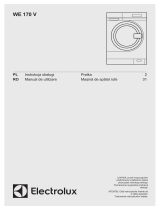 Electrolux WE170V Manual de utilizare