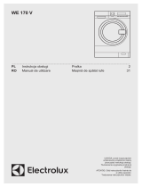 Electrolux WE170V Manual de utilizare