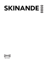 IKEA SKINANDE Manual de utilizare