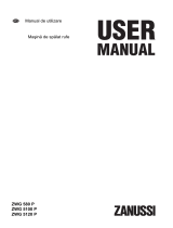 Zanussi ZWG5120P Manual de utilizare