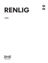 IKEA RENLIGFWM8 70309642 Manual de utilizare