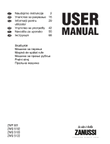 Zanussi ZWQ5102 Manual de utilizare