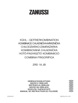 Zanussi ZRD18JB Manual de utilizare