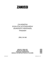 Zanussi ZRG316IW Manual de utilizare