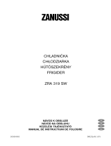 Zanussi ZRA319SW Manual de utilizare
