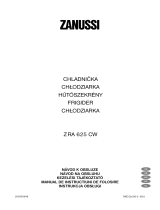 Zanussi ZRA625CW Manual de utilizare