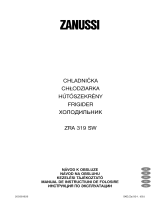 Zanussi ZRA319SW Manual de utilizare