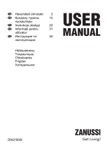 Zanussi ZRA319SW Manualul utilizatorului