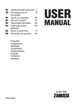 Zanussi ZRG316IW Manual de utilizare