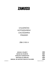 Zanussi ZBA3160A Manual de utilizare