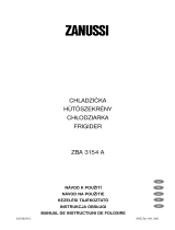 Zanussi ZBA3154A Manual de utilizare